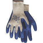 Boss FLEXIgrip Gloves have an ergonomic design that helps to reduce strain on your hands while working in the garden or doing other household chores. Made with a textured latex coating on the palm for a good grip. Back is made of breathable poly/cotton.