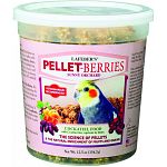 Veterinarian recommended food wih cranberries, apricots and dates. The science of pellets and the natural enrichment of fruits and grains.