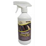 Exclusively formulated to save time and stress for any animal being clipped, shorn, or trimmed. Preclip works with all brands and types of clippers. Recommended by trainers and groomers for a professional finish. Safe to use on show livestock including ca