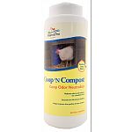 Controls coop odors. Reduces both odors and moisture for a healthier flock. Extends the life of bedding. Helps improve the quality of composted manure.