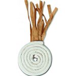 Set of three different shapes: loofa, paper, twine and wicker Made with all natural materials for safer cat play Approximately 2 inch diameter each