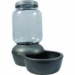 Filtered waterer removes impurities Gravity waterer Made out of 95% eco friendly recycled plastic content Better tasting water, bpa free Made in the usa