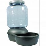 Filtered waterer removes impurities Gravity waterer Made out of 95% eco friendly recycled plastic content Better tasting water, bpa free Made in the usa