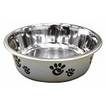 Enjoy the benefits of stainless steel with a stylish exterior in this beautiful pet dish - 4 sizes and 2 colors.