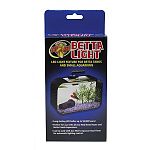 Led light fixture for betta tanks and small aquariums. Long-lasting led bulbs- lasts up to 50,000 hours! Perfect for use with all zoo med betta house and condo aquariums.