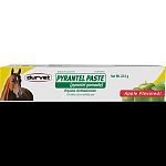 For removal and control of mature infections of large and small strongyles, pinworms, large roundworms in horses and ponies Easily administered apple flavored paste gel Can be administered to foals as young as 2 months of age Safe for pregnant mares up to