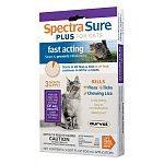 Kills adult fleas, flea eggs, flea larvae and prevents the development of pupae for up to 6 weeks. Kills adult fleas, which may be a source of flea allergy dermatitis. Fast action against chewing lice infestations. Kills ticks including those that may tra