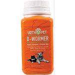 Dewormer for cats, kittens, pupppies and dogs. Dose is 1 teaspoon per 10 pounds of body weight for maximum contol of infestation. Use for treatment and control of roundworms, hookworms and tapeworms. Made in the usa