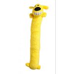 Loofa Dog Toy - Number One Best Seller - as seen on TV! This funky style pet toy can be used as a retriever and a back scratcher. Either way, this toy will be your pet s favorite snuggly companion. Each Loofa Dog has a squeaker for additional interest.