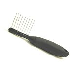 This comb is especially designed for removing mats in your pet's coat and makes it easier for you to groom your pet. Effectively removes mats in long hair at the first sign of a mat and helps to reduce skin irritation and infection that are caused by mats