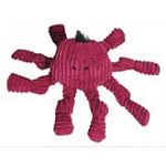 Cute octopus toys in soft corduroy plush have eight knotted tentacles for your dogs gnawing enjoyment plus 9 squeakers. 11 inches long. Choose Violet or Lime.