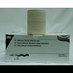 Strong, conformable tape for securing bandages and other applications. Convenient, custom fit around hard-to-tape areas. Durable, strong backing. Adheres to hair and skin.