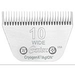 #10W, 3/32 inch L for Oster A5 Clippers. High carbon steel blades.