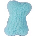 Perfect for puppies and toy breeds Fleece bone shaped dog toy with squeaker Hours of cuddly fun