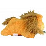 Perfect for puppies and toy breeds Plush lion shaped dog toy with squeaker Hours of cuddly fun