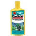 TetraAqua Water Clarifier by Tetra is ideal for clearing cloudy or hazy water in your aquarium within a few hours. May be used in all types of freshwater aquariums. Contains no phosphate free and does not change bio-filtration pH.