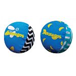 Glow patterns are easy to spot in the dark. Soft fabric balls for perfect quiet play. Non-toxic material glows softly in the dark. Lightweight and fun to chase.