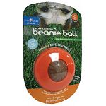 The Everlasting Beanie Ball is a half ball treat dispenser with the fun look of a beanie ball. Perfect for filling with the Every Treat or your dog s most enjoyable treat or food, this treat ball will entertain your pet for hours! Easy to clean and enjoy!