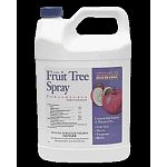 A complete liquid fruit tree spray containing Captan 12%, Malathion 6%, Carbaryl .3% and a spreader sticker. Simple to use. No plugged nozzles. As little as 1 1/2 tablespoons per application. Excellent for the home orchardist.