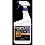 New, advanced third generation pyrethroid technology. Quick acting, long lasting (4 months). Odorless and water based. Great for indoor and outdoor control. Liquid Ready to use carpenter ant and termite killer. Deltamethrin 0.02%