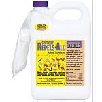 All natural ingredients but repulsive to vermin and other undesirables. Repels three ways, by sense of touch, taste and smell. This is the most comprehensive animal repellent on the market. Protects plants and property, including structures.