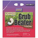 Controls white grubs in lawns and around landscape ornamentals. Apply with broadcast or drop spreader over 5000 sq. ft. Systemic insecticide is absorbed by the roots and moves throughout the grass plant. One application lasts all season. Can be applied fr