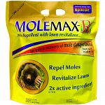 Innovative formula with urea, humic acid & pelletized limestone repels moles & helps to quickly recover mole damanged lawns. Speeds recovery of lawns, flower beds and gardens damaged by burrowing animals. Utilizes 20% castor oil for double the coverage of