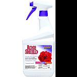 Contains: 48 ea mfg#98248 32oz rose shield rtu Systemic insect & disease protection for roses, flowers and ornamentals Waterproof in 1 hour Extended control agians insect, mites and other diseases Made in the usa