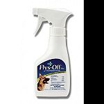 Protects dogs from flies, gnats and mosquitoes. Works as surface repellent on bedding.