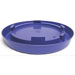 Nesting-style waterer base Combines with the little giant 1-gallon plastic nesting-style jar to make a gravity-feed waterer. Nesting-style lug design makes attachment to the jar easy (sold separtely ) 1-gallon capacity when combined with waterer jar Purpl