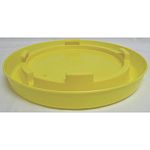 Nesting-style waterer base. Combines with the little giant 1-gallon plastic nesting-style jar to make a gravity-feed waterer. Nesting-style lug design makes attachment to the jar easy (sold separetly) 1-gallon capacity when combined with waterer jar. Yell