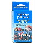 Quickly and accurately measures the pH of pond water, reading pH levels from 5.0 to 9.0. Makes 160 tests. Prevents the harmful effects of too alkaline/too acidic pond water resulting from minerals found in tap water.