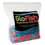 Completes the glofish experience with aquarium gravel that complements the fish. Larger pebbles than typical gravel. Convenient gusseted plastic bags.
