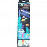 Kit includes waterproof led light, frame clip, cord routing clips, light switch, and low voltage transformer For 20 gallon aquariums and has 2 modes: blue only and white and blue Easy to install Gives fluorescent fish and other tropical fish, a vibrant lo
