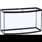 Beautiful, non-traditional shaped aquarium designed to fit every style Distortion-free glass Silicone sealed to prevent capillary action and leakage Top and bottom black plastic frames Scratch resistant Lifetime glass warranty