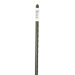 Green color pe covered. Pointed, ribbed, and rustproof. Weatherproof.  Garden stakes for plant support and other uses.