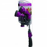 Includes one 17 inch 6-pattern adjustable angle water wand and one 9-pattern plastic trigger nozzle.