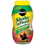 Takes the guesswork out of feeding, shakes on in minutes and feeds continuously for up to 3 months. Great for use on all types of outdoor flower and vegetable beds, trees and shrubs. Prevents overfeeding and burning when used as directed. Apply evenly to