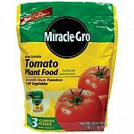 Scotts Miracle Gro 100044, Miracle-Gro, 3 LB, 18-18-21, For Tomatoes, Water Soluble, For Tomatoes & All Vegetables, Double Feeding Action, Feeds Through Both The Roots & Leaves, Starts To Work Instantly, Promotes Quick, Beautiful Results.