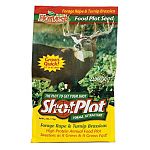 ShotPlot Forage Attractant is a premium mixture of Forage Brassicas. It was developed in New Zealand to produce bigger & healthier deer. These plants are among the most palatable & nutritious annual forage that can be planted for deer.