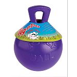 The Tug N Toss Ball is a fun, interactive toy for your canine friend. This incredible ball may be tugged on and punctured by your dog, but it won t deflate! Great for bouncing and chasing. Made of soft, non-toxic polyethylene, so it won t be harmful to yo