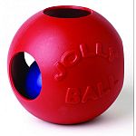 Unique ball-within-a-ball rolls erratically and can hold any dog s attention. The Teaser Ball floats for summertime fun and it is durable and non-toxic. Puncture resistant. Available in various sizes and colors.