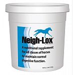 Gastric ulceration is widespread among foals and performance horses. Weaning, sale preparation, training, showing, shipping and other stress related activities can all lead to digestive problems. Neigh-Lox protects the stomach lining from gastr
