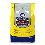 Can be safely fed to all classes of goats, including meat & dairy goats - even pregnant and lactating does. Unlike its imitators, Positive Pellet delivers its active ingredient (Rumatel) in a complete, balanced feed.
