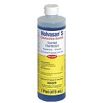 Virucidal, bactericidal, fungicidal for on animal use or to cleanse area to be treated.  Nolvasan is a concentrated chlorhexadine diacetate surface disinfectant effective against bacteria and viruses for premises or equipment.