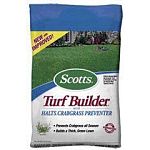 Scotts Lawn Pro Super Turf Builder with Halts Crabgrass Preventer prevents crabgrass and helps grow a thicker, greener lawn guaranteed. It delivers pre and early post-emergent crabgrass control and prevents crabgrass, foxtail, oxalis and spurge.