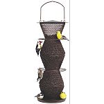 Sweet Corn five tier No/No bird feeder is a great feeder for feeding muliple birds at one time. Fill the feeder with your favorite bird seed and hang from a tree or post. This feeder provides full viewing of wild bird feeding.