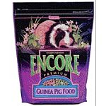 Traditional Guinea Pig Food. Encore, a premium, vitamin-fortified food, is formulated to provide the proper nutrition your pet requires. We ve blended the highest quality select seeds and grains together.