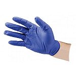 These disposable gloves are ideal for protecting your hands for a variety of uses around your farm. Gloves are made of durable nitrile and are sold in a box of 100. Available in sizes: small, medium, large and x-large. Blue color.