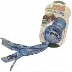 The Camo Wubba by Kong is made of durable reinforced nylon fabric which covers two rubber balls. The camo wubba has a tennis ball on top and a squeaker ball beneath. 3 sizes.